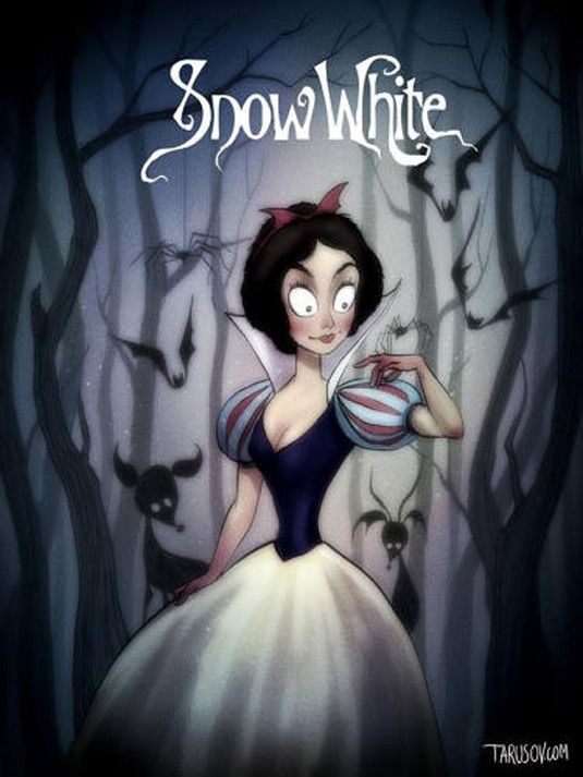 Disney-Filme Tim Burton-Stil: Schneewittchen
