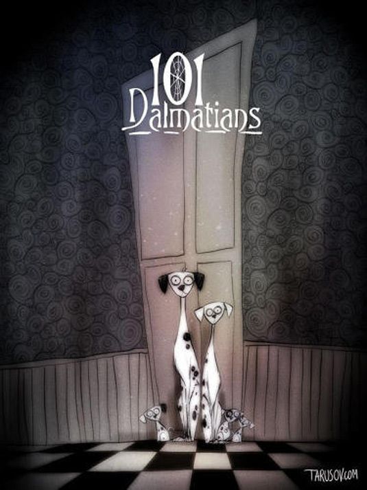 Disney-Filme Tim Burton-Stil: 101 Dalmations
