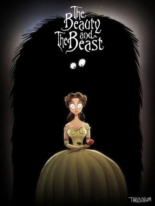Disney-Filme Tim Burton-Stil: Die Schöne und das Biest