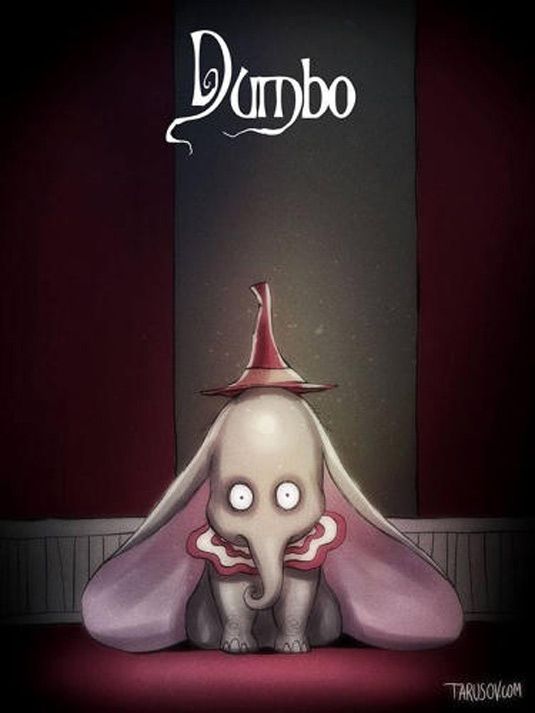 A Disney filmjei Tim Burton stílusa: Dumbo