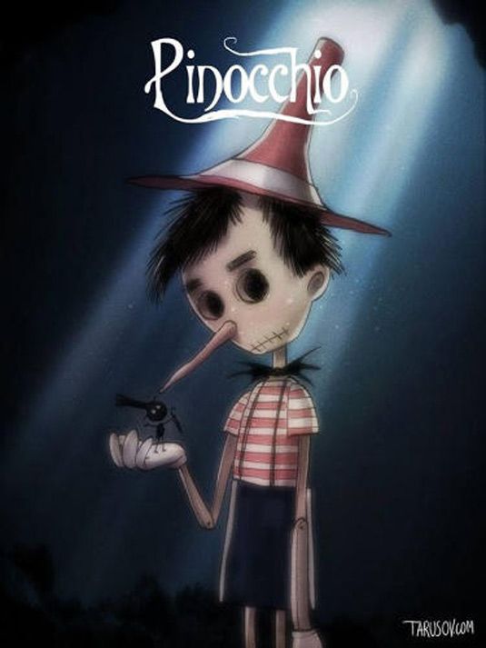 Disney-Filme Tim Burton-Stil: Pinocchio