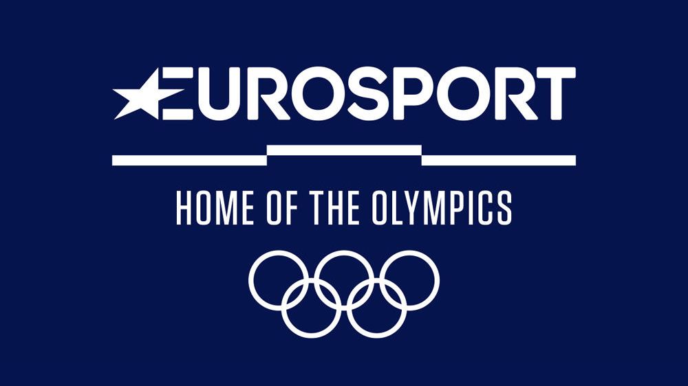 Le logo Eurosport Olympics utilise un podium comme outil de conception