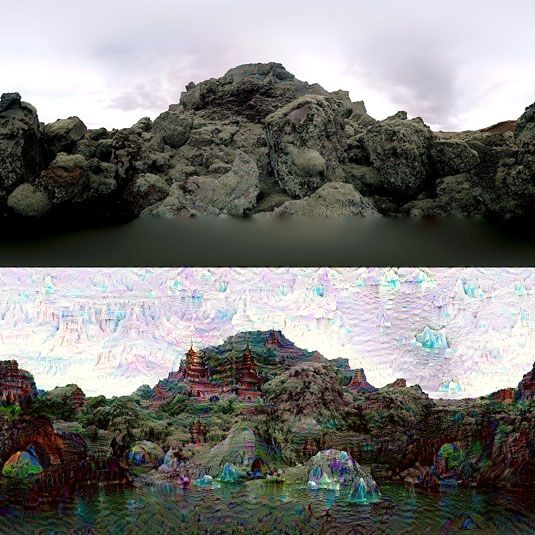 Sehen Sie, wie DeepDream ein gewöhnliches Foto in etwas viel Seltsameres und Halluzinatorischeres verwandelt