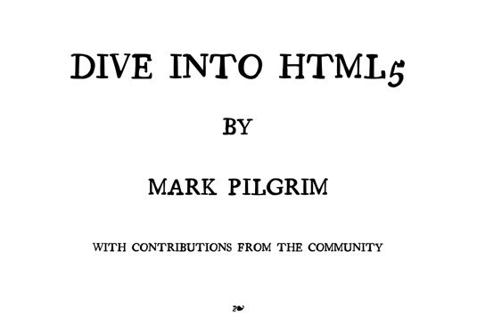 Mark Pilgrim