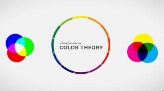 Eine kurze Lektion zum Farbtheorie-Titelrahmen