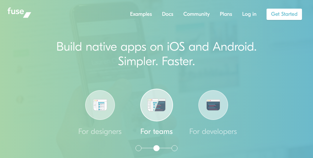 Fuse ist eine plattformübergreifende Suite zum schnellen Erstellen von Benutzeroberflächen für mobile Apps