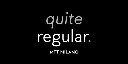 MTT Milan Schriftart