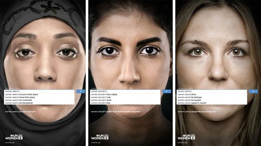 Una campaña conmovedora y estimulante de ONU Mujeres