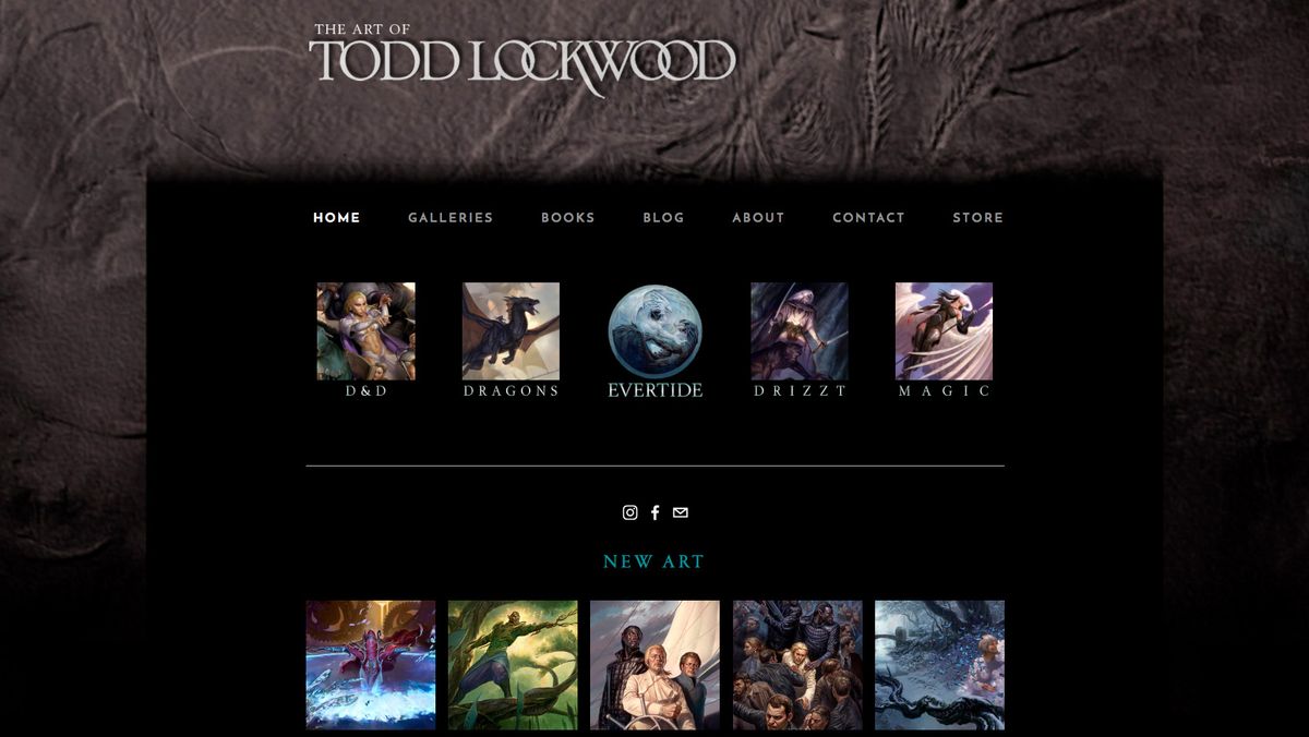 El diseño modular de la página de inicio de Lockwood ayuda a reunir un conjunto diverso de ofertas de una manera equilibrada y estéticamente agradable.