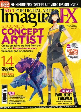 Sehen Sie, was in der neuen Ausgabe von ImagineFX enthalten ist - jetzt im Verkauf!