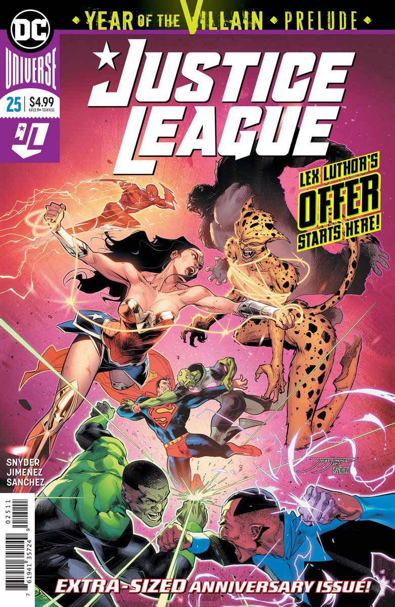 Cover der Justice League, 2019