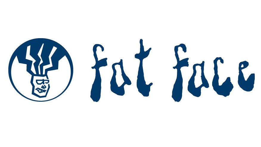 Elemente des alten Logos finden Sie weiterhin auf der FatFace-Website