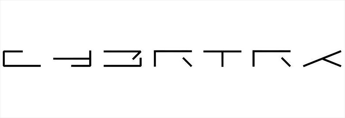 Tesla CYBERTRK logó