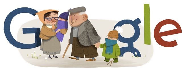 5 des meilleurs doodles Google - Grands-parents