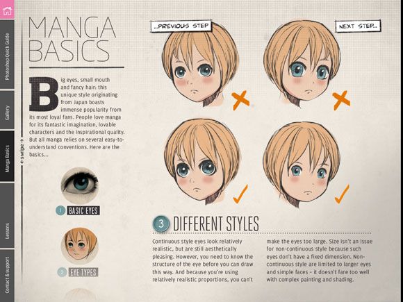 Zeichnen und Malen Manga behandelt grundlegende Techniken, um das Genre zu beherrschen
