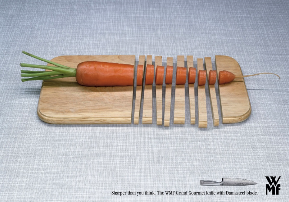 Печатни реклами: WMF нож