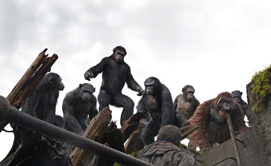 Efectos especiales en películas: Dawn of the Planet of the Apes