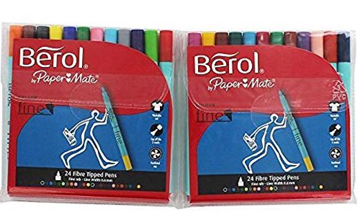 Meilleurs stylos à petit budget: Berol Color Fine Liners