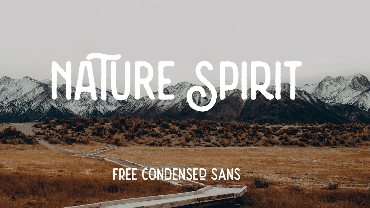 Beste kostenlose Schriftarten: Sample of Nature Sans