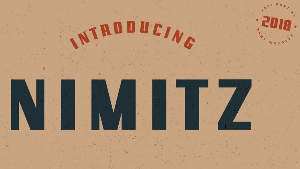 Beste kostenlose Schriftarten: Beispiel von Nimitz