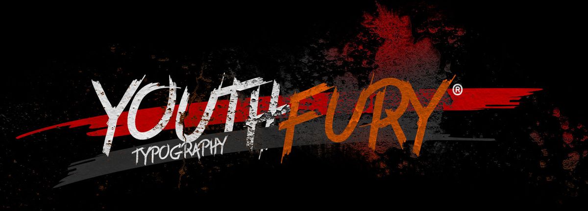 Ingyenes graffiti betűtípusok: Youth Fury