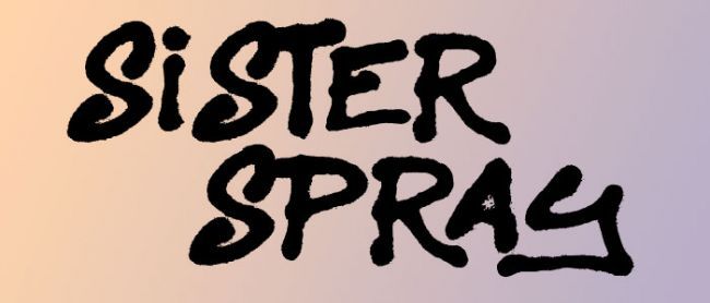 Ingyenes graffiti betűtípusok: Sister Spray