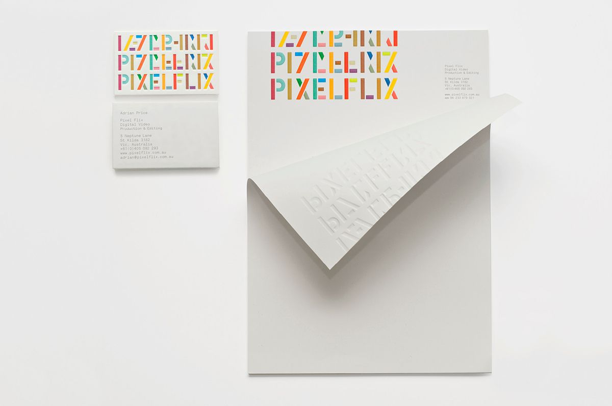 Letterhead design: Pixelflix