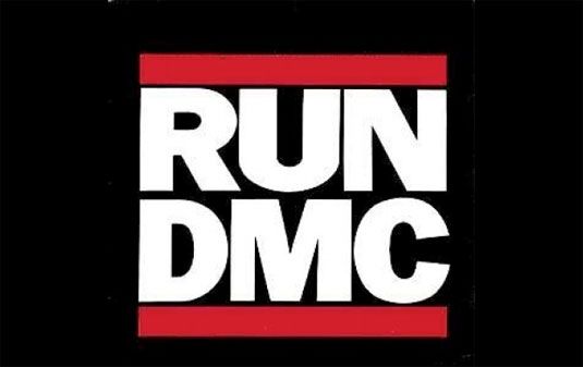 35 hermosos diseños de logotipos de bandas - Run DMC