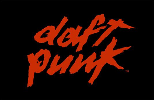 35 hermosos diseños de logotipos de bandas - Daft Punk