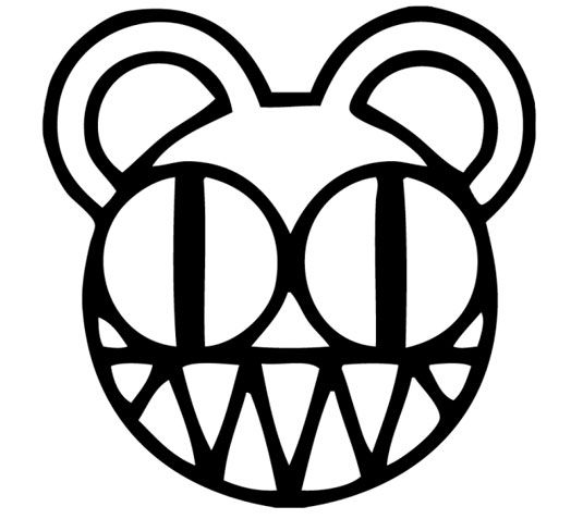35 hermosos diseños de logotipos de bandas - Radiohead