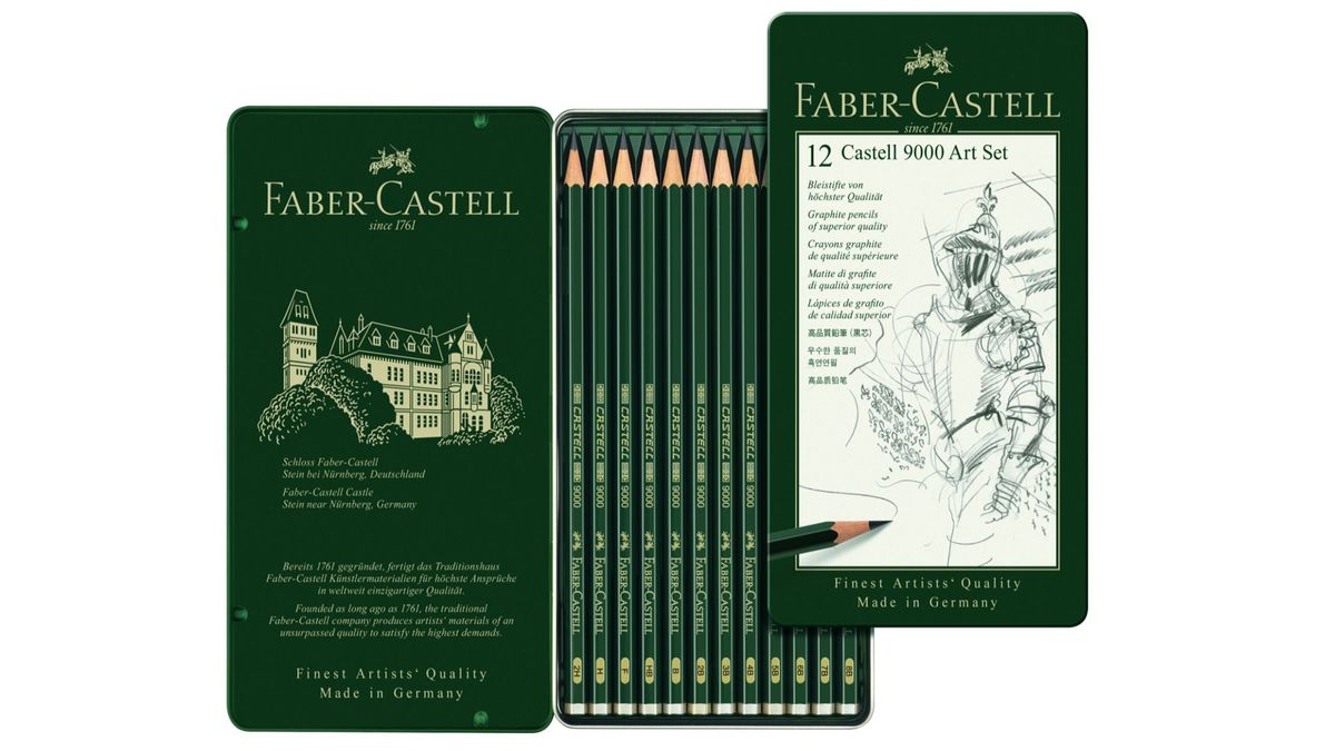 Faber-Castell 9000 Pencil Art 12er-Set