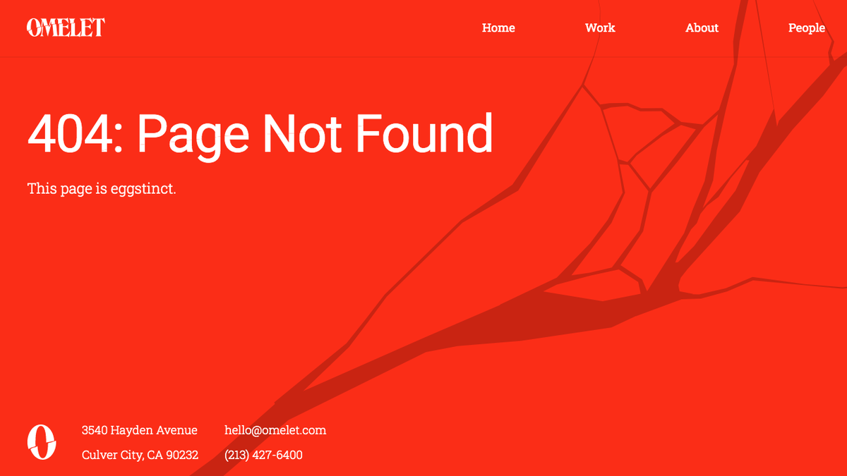 404 pages: Omlet