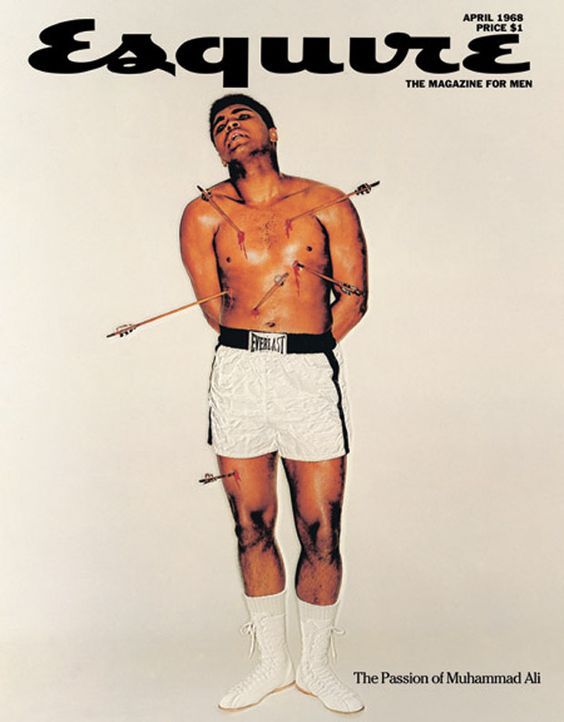 Couverture de Muhammed Ali pour Esquire