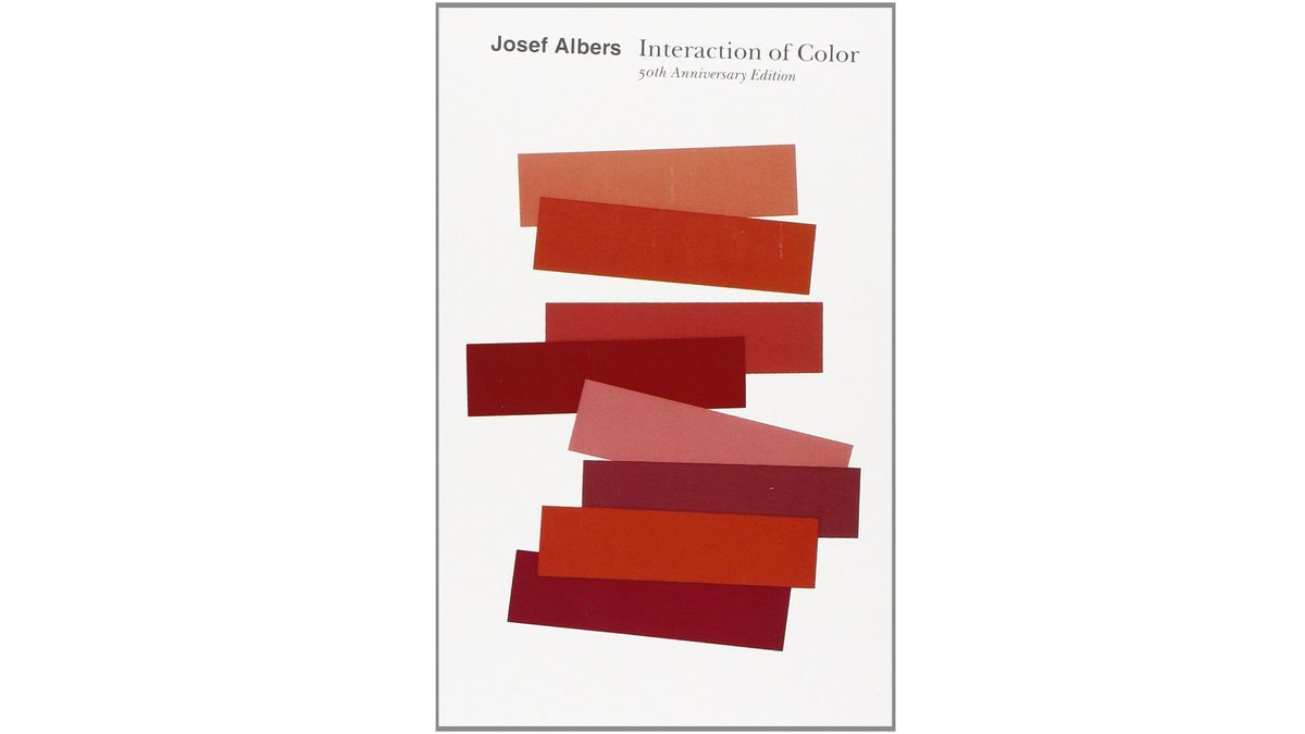 Grafikdesign-Bücher: Interaktion der Farbe von Josef Albers