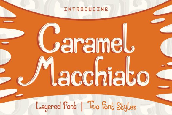 Unterhaltsame Schriftarten: Caramel Macchiato