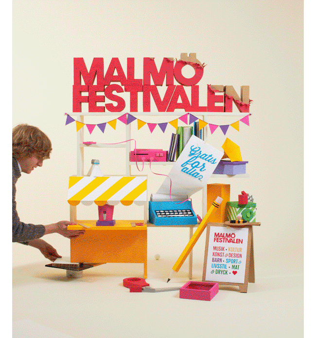 Arte en papel: festival de Malmo