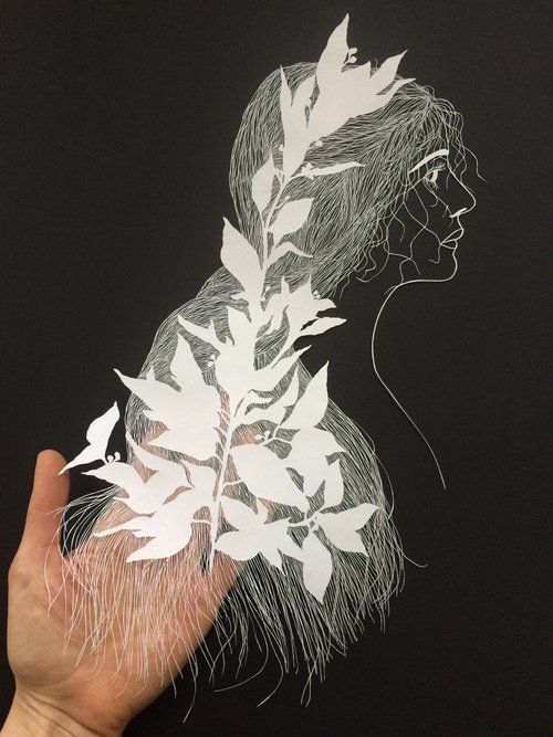 Arte de papel: Mujeres