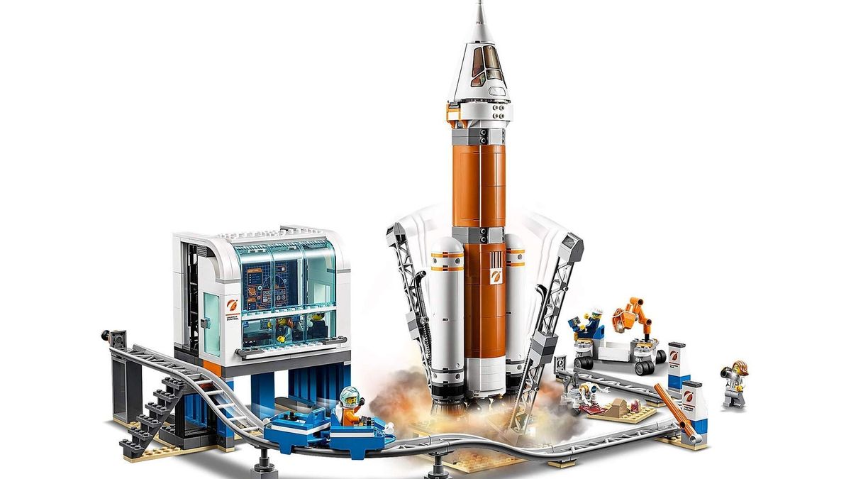 Meilleurs ensembles Lego City: Lance-roquettes Deep Space