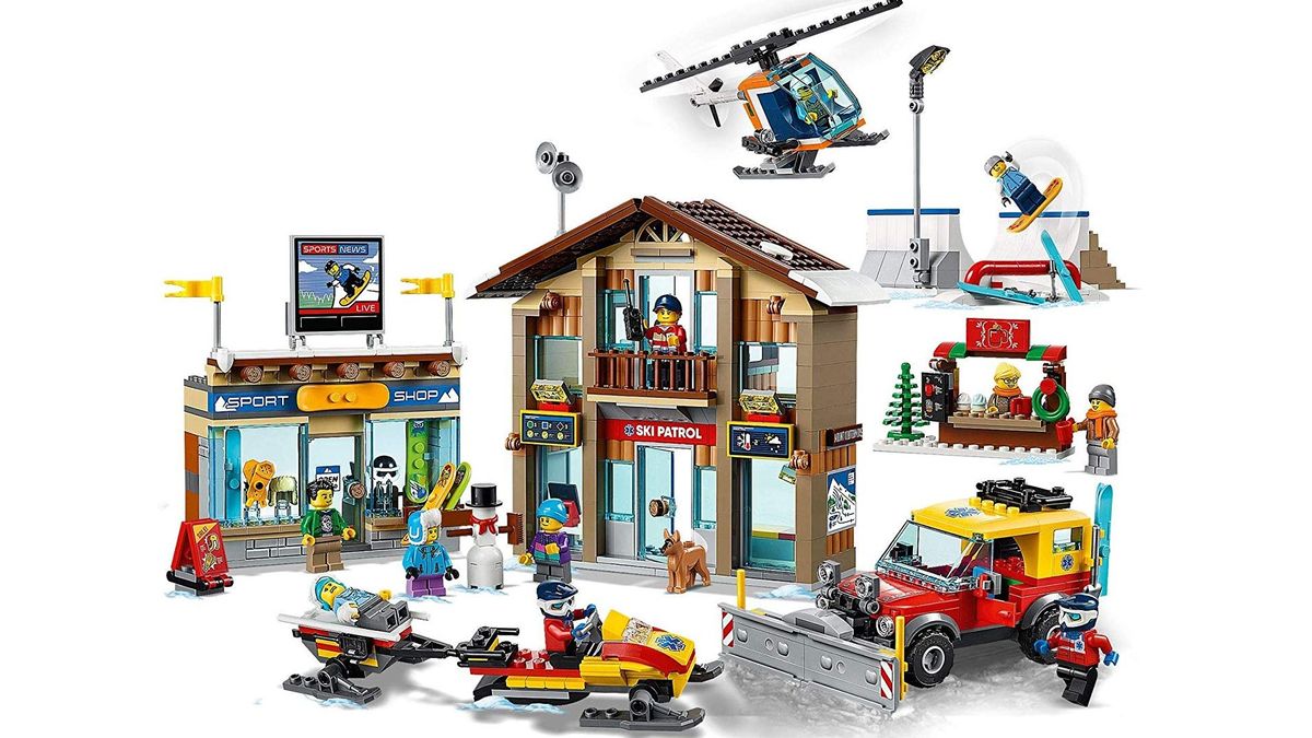 Meilleurs ensembles Lego City: Station de ski
