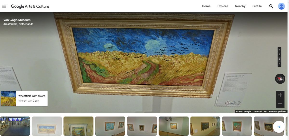 Online-Kunstgalerien: Van Gogh