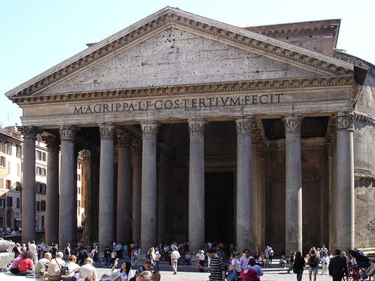 Bâtiments célèbres: Panthéon de Rome