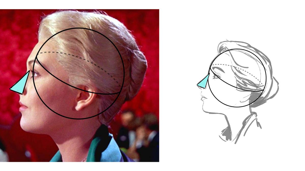 Comment dessiner une tête: profil