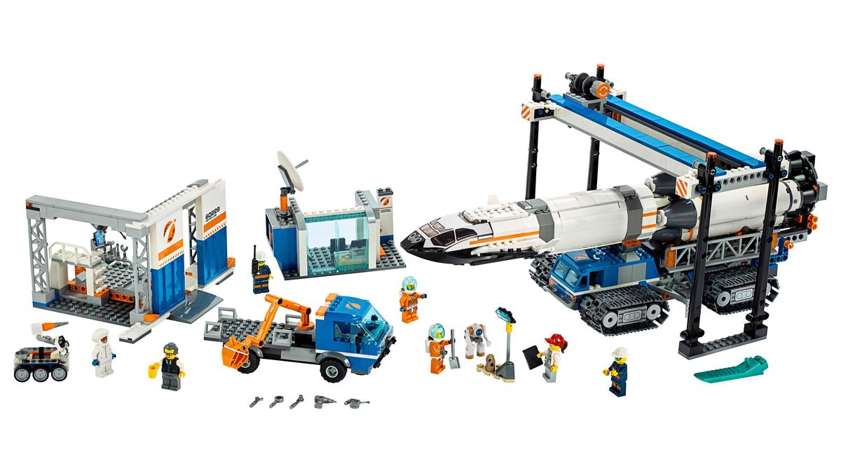 Beste Lego-Weltraum-Sets: Lego City Rocket Assembly & Transport