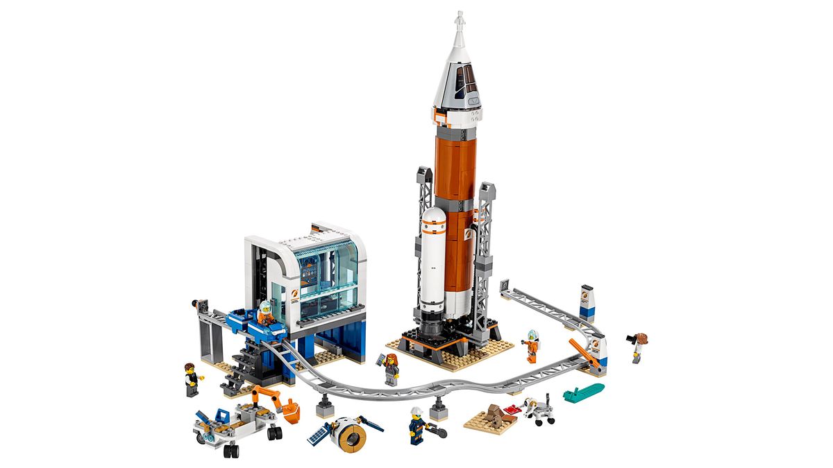 Meilleurs ensembles spatiaux Lego: Lego City Deep Space Rocket Launch Control