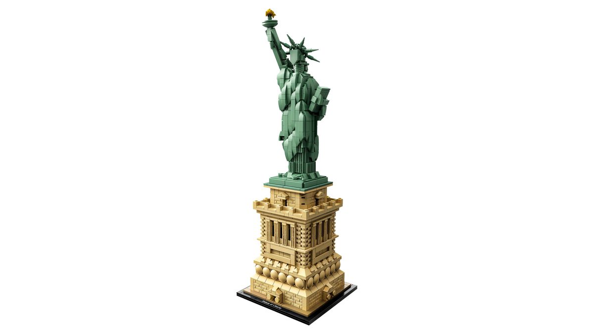Los mejores conjuntos de arquitectura de Lego: Estatua de la Libertad