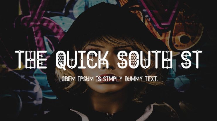 Най-добрите безплатни шрифтове: Шрифтът Quick South St