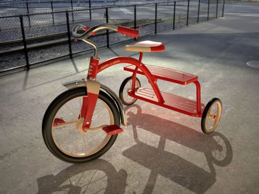 Modèles 3D gratuits: tricycle