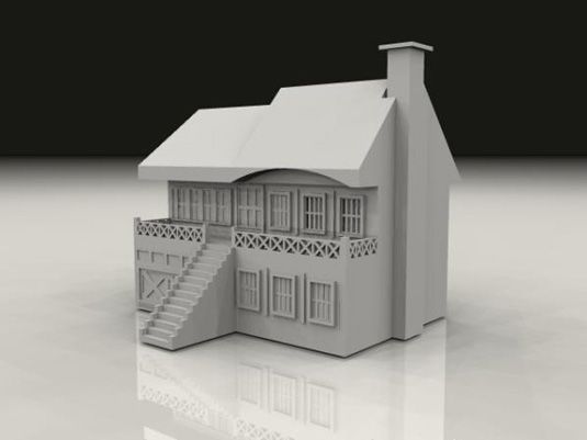 Modelos 3D gratuitos: Casa