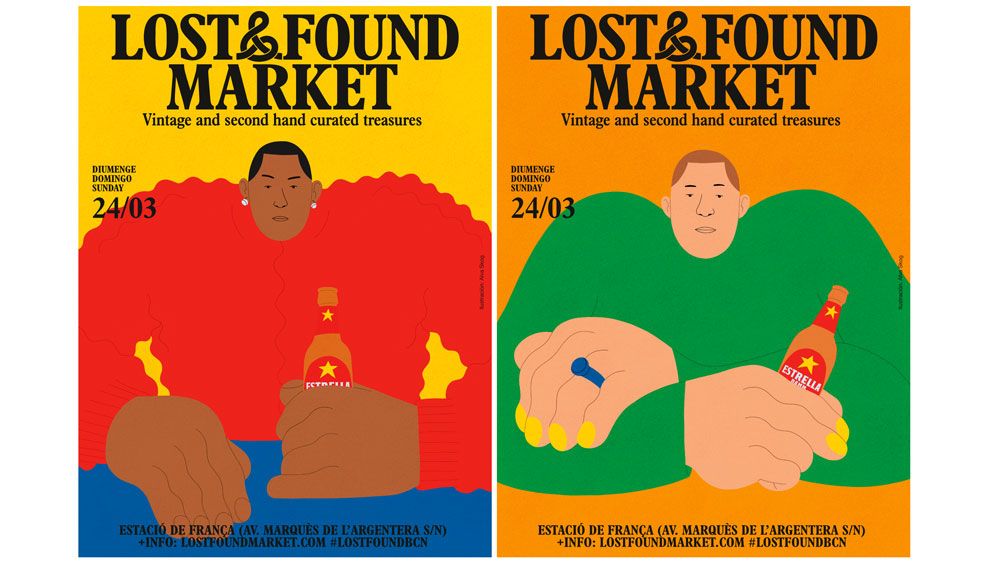 Plakatgestaltung: Lost & Found