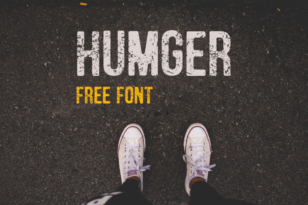 Besplatni fontovi za grafite: Humger